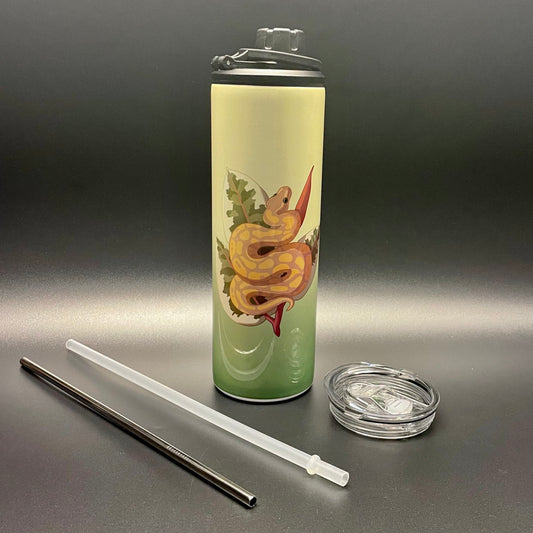 Banana Beauty Ball Python Stainless Steel Tumbler