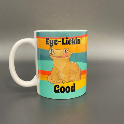 Eye Lickin' Good Crested Gecko Mug