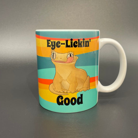 Eye Lickin' Good Crested Gecko Mug