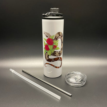 Suriname Boa Constrictor Stainless Steel Tumbler