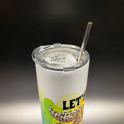 Let's Gecko Going! Leopard Gecko Stainless Steel Tumbler