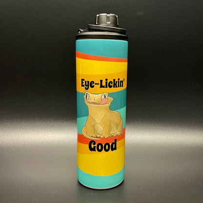 Eye Lickin' Good Crested Gecko Stainless Steel Tumbler