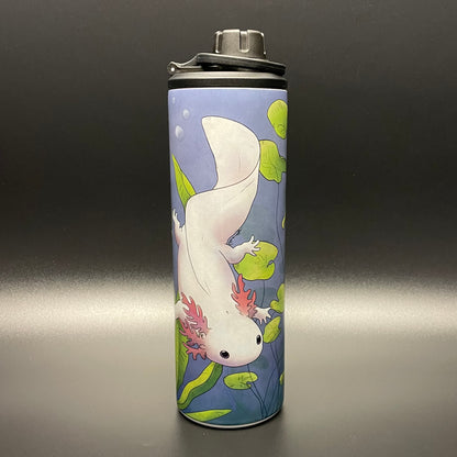 Just Floating Axolotl Stainless Steel Tumbler