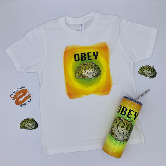 OBEY Pacman Frog T-Shirt, youth