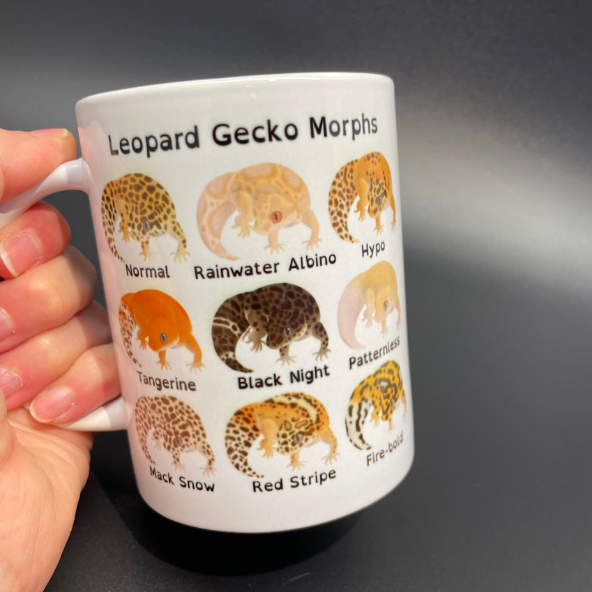 Leopard Gecko Morphs Mug
