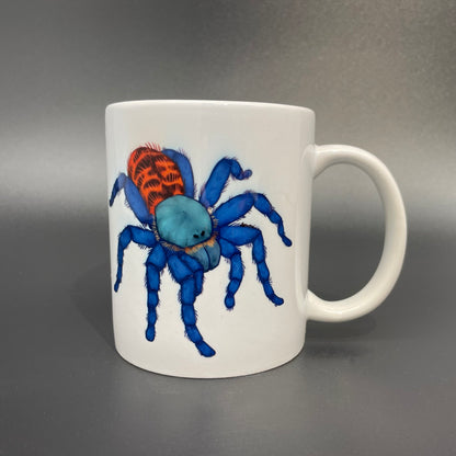 Green Bottle Blue Tarantula Mug