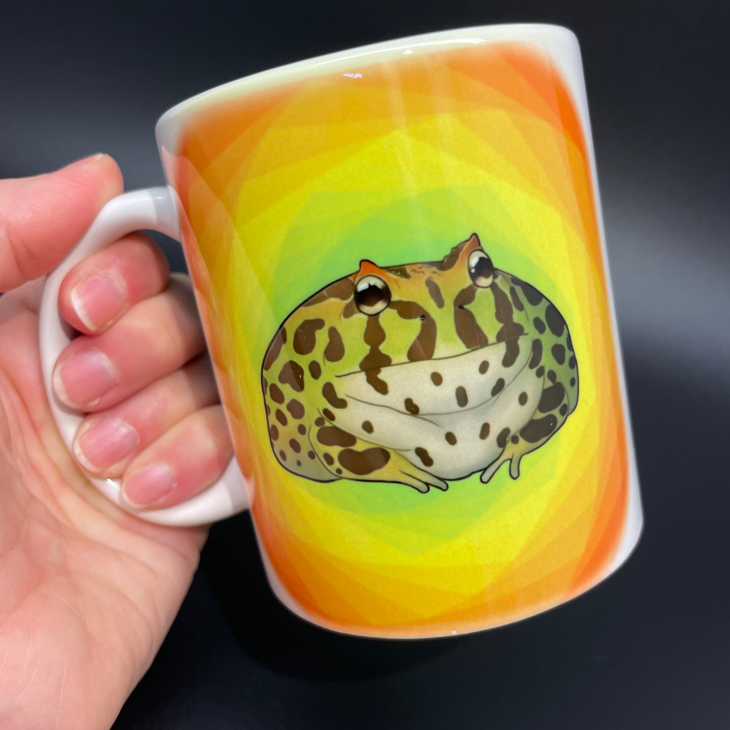 Obey Pacman Frog Mug
