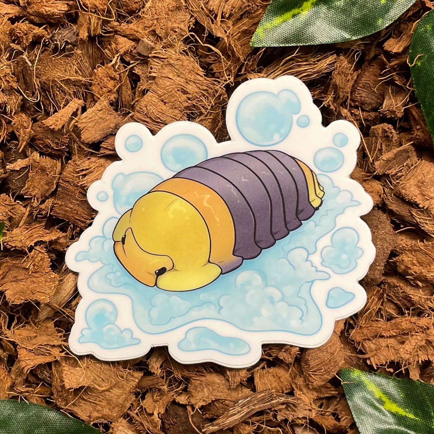 Rubber Ducky Isopod Sticker