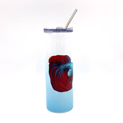 Siamese Fighting Fish, Beta Splendens Stainless Steel Tumbler