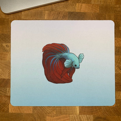 Siamese Fighting Fish, Betta splendens Mousepad