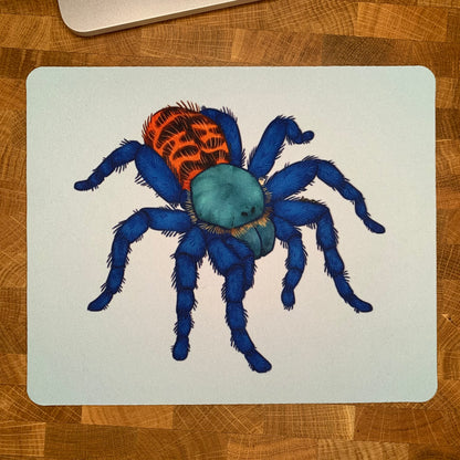 Green Bottle Blue Tarantula Mousepad