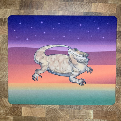 Desert Moon Bearded Dragon Mousepad