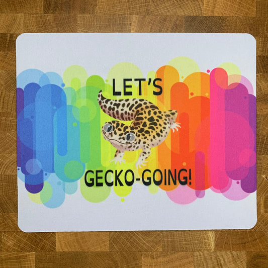 Let's Gecko Going, Leopard Gecko Mousepad