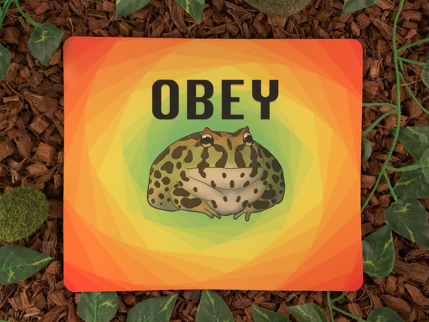 OBEY Pacman Frog Mousepad