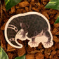 Black Night Leopard Gecko Sticker