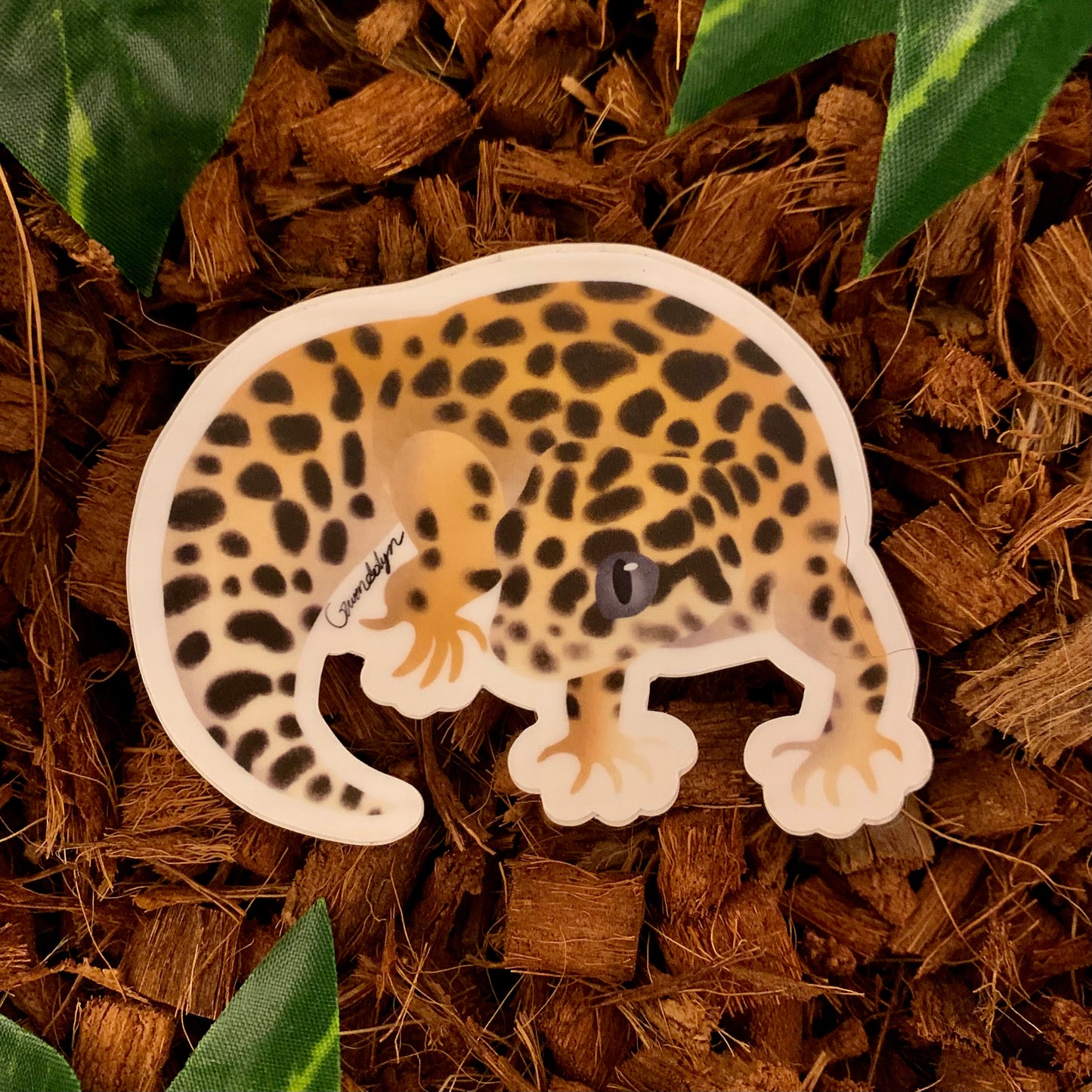 The O.G. Leopard Gecko Sticker