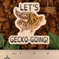 Let's Gecko Going! Leopard Gecko Sticker