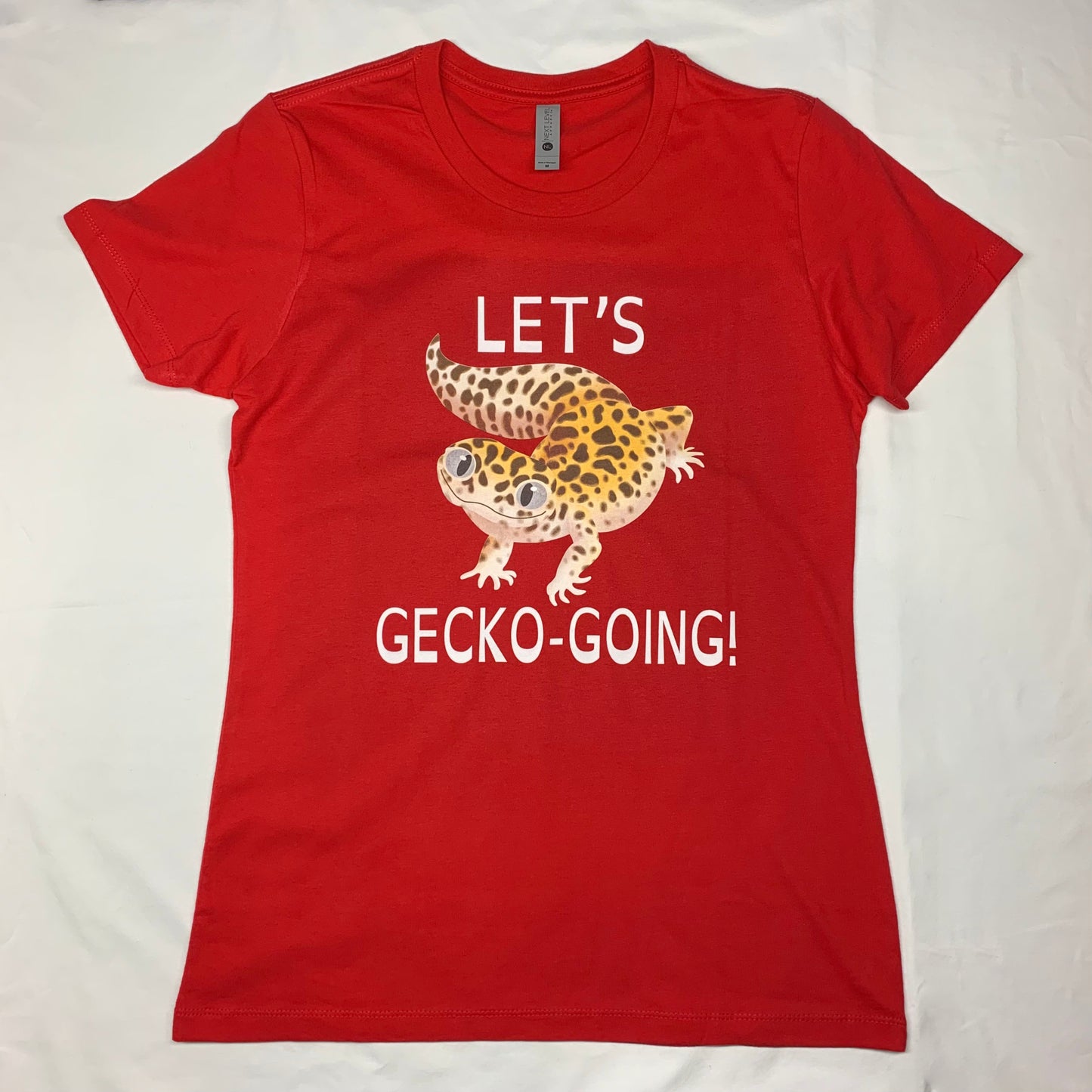 Let's Gecko Going!, Leopard Gecko T-Shirt ladies