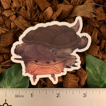 Mata Mata Turtle Sticker