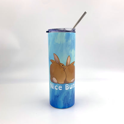 Nice Buns Bunny Stainless Steel Tumbler