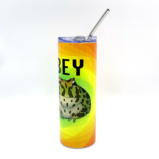 OBEY, Pacman Frog Stainless Steel Tumbler
