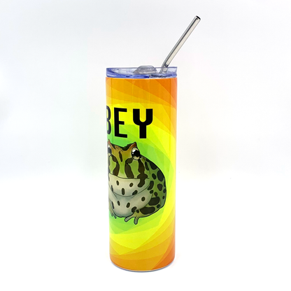 OBEY, Pacman Frog Stainless Steel Tumbler