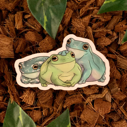 White's Tree Frog Sticker