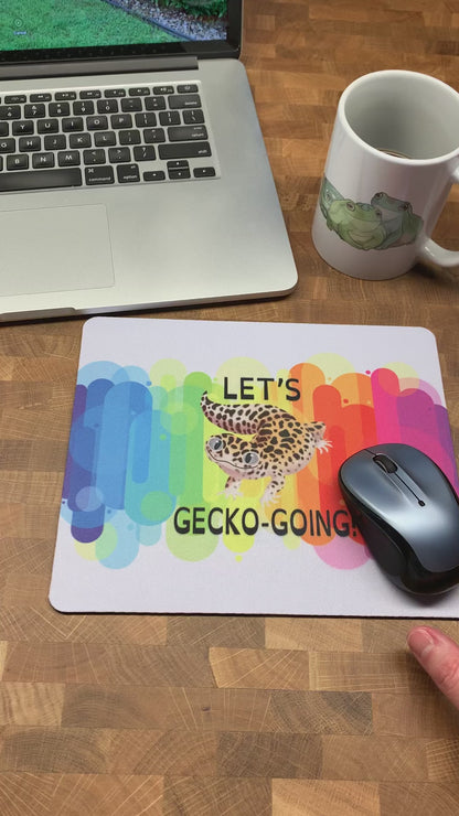 Let's Gecko Going, Leopard Gecko Mousepad