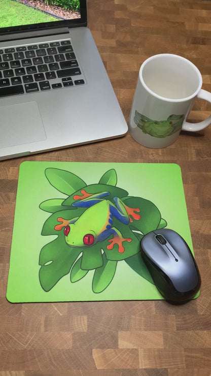 Red Eyed Tree Frog Mousepad