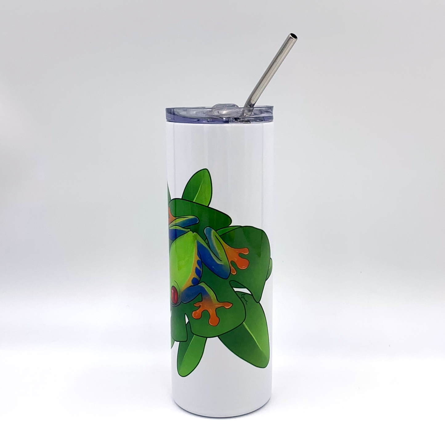 Red-Eyed Tree Frog Stainless Steel Tumbler